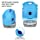 Ivation Multipurpose Portable Spray Washer w/Water Tank – Built in Rechargeable 2200 mAh Lithium Battery and 12v Car Plug - Metal Trigger Guns, Shower & Brush Heads and Flexible Hose