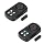 Hendun Pool Gate Alarm Outdoor with Remote, 140Db Waterproof Ip67, 2 Pack | Swimming Pool Gate Alarm Sensor,Door Alert For Kids Safety, Weatherproof Garage Fence Entry Chime When Opened With Remote