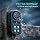 Hendun Pool Gate Alarm Outdoor with Remote, 140Db Waterproof Ip67, 2 Pack | Swimming Pool Gate Alarm Sensor,Door Alert For Kids Safety, Weatherproof Garage Fence Entry Chime When Opened With Remote